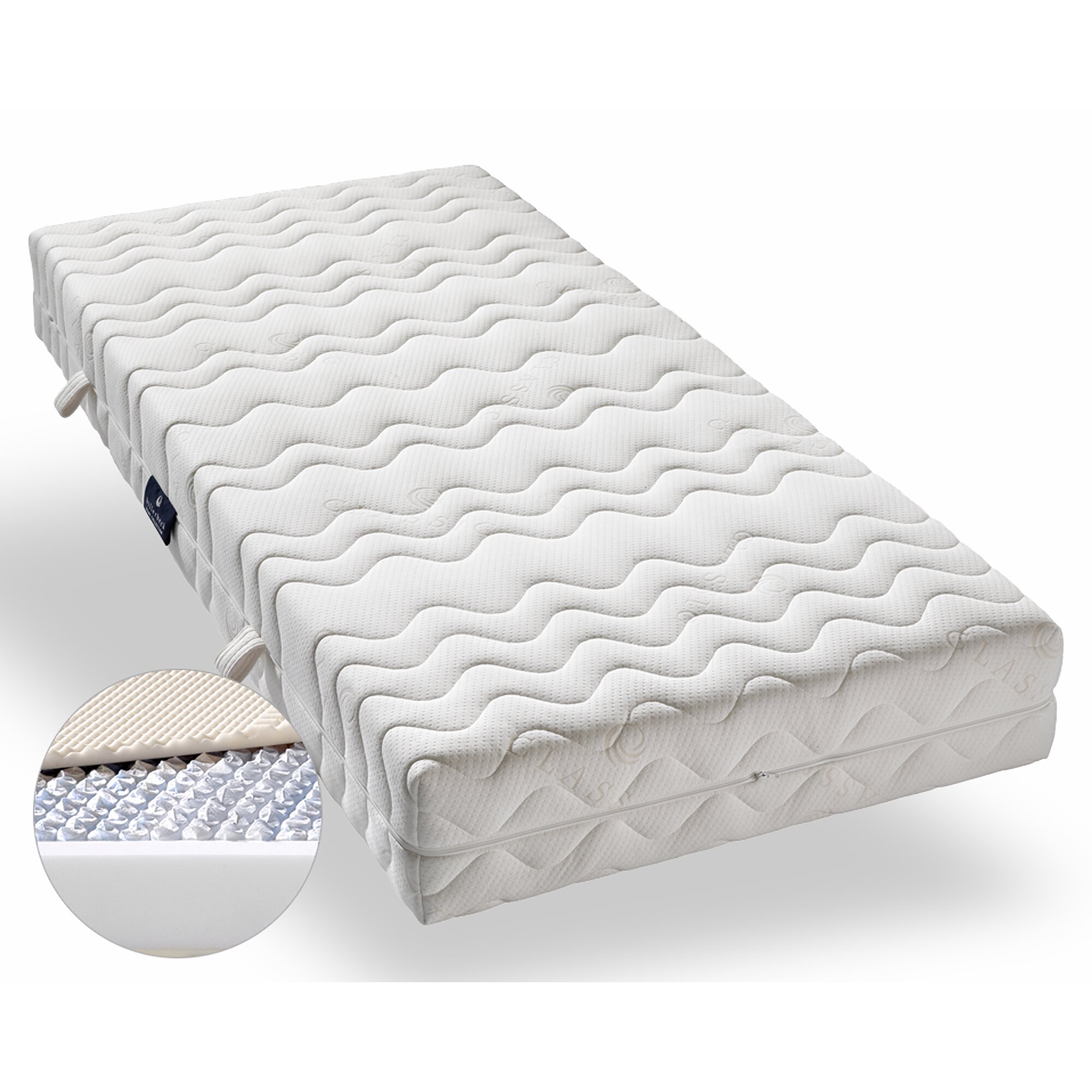 Billerbeck 7-Zonen Airtec »TTFK« Classic Taschenfederkern Matratzen 140x200 cm H3