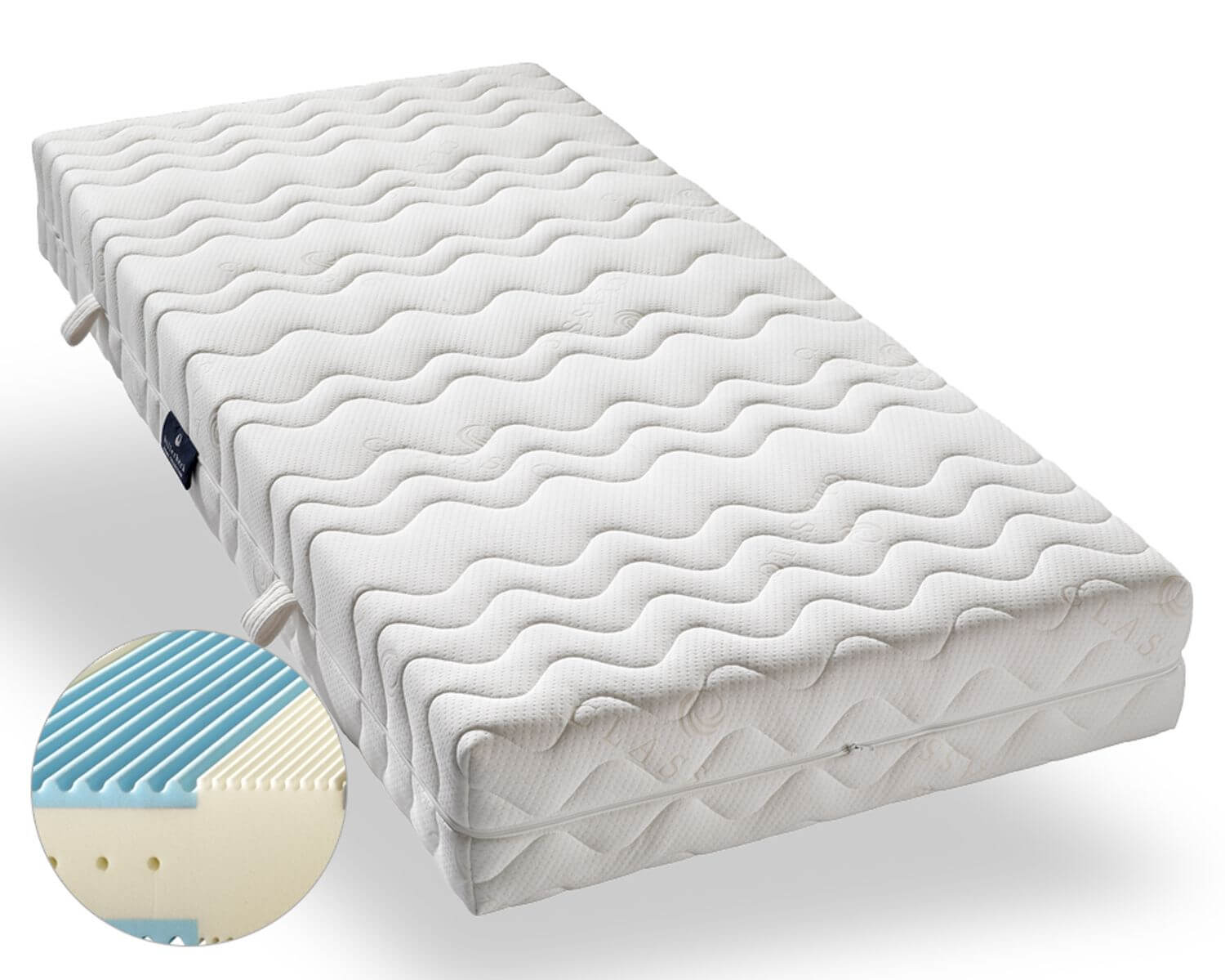 Billerbeck 7-Zonen Airtec »Comfort« Classic Komfortschaum Matratzen 160x200 cm H3