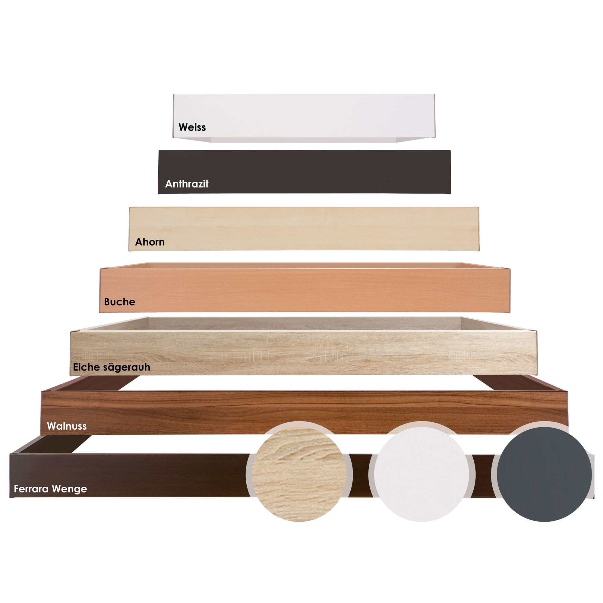 Hasena Movie-Line Bettrahmen Star 16 200x220 cm / Anthrazit Image