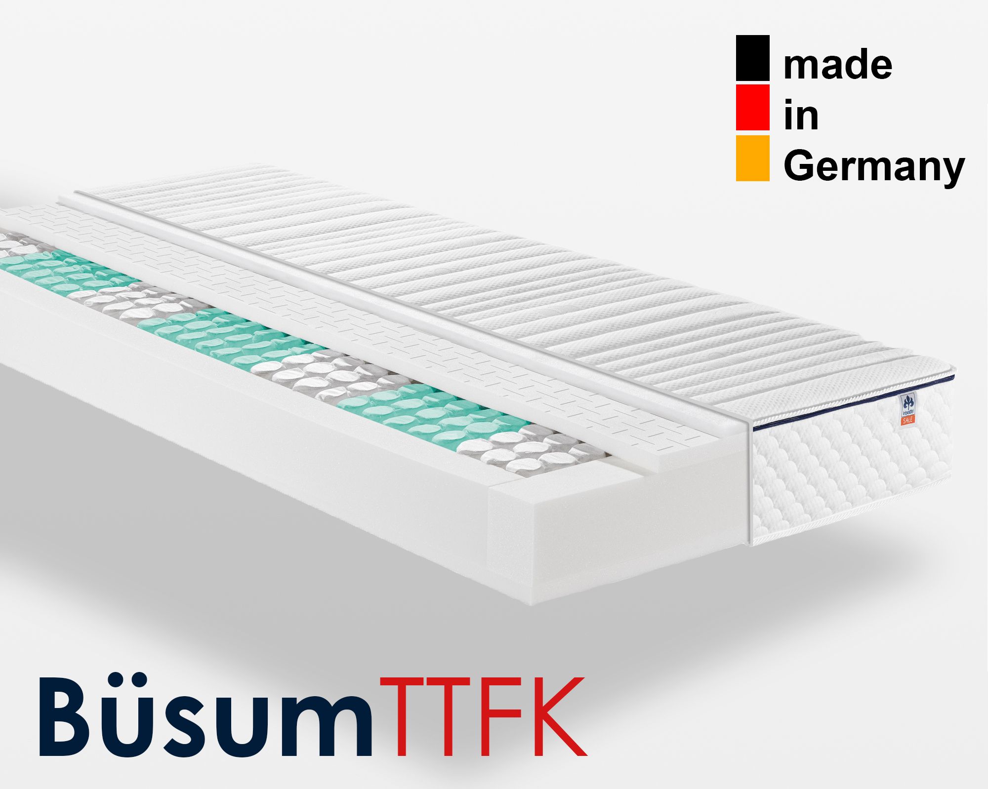 Badenia »Irisette Büsum« Taschenfederkern-Matratzen 80x200 cm H2