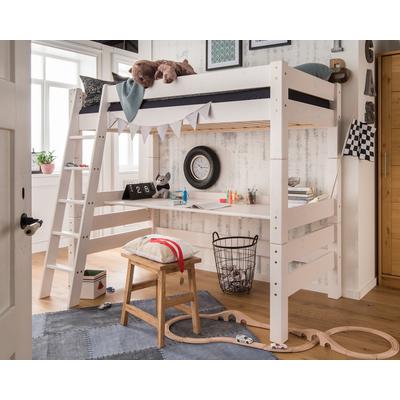 INFANSKIDS »Toby« Kinderzimmer Etagenbett Kiefer gelaugt / 90x200 cm Image