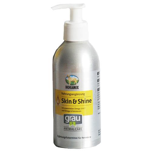 2x250ml GRAU HOKAMIX Skin & Shine Nussöl Nahrungsergänzung für Hunde