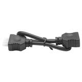 American Lighting 43023 - Black 12" Extension Cable for American Lighting T2 Under Cabinet Light (043A-12-EX-BK)