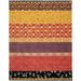 SAFAVIEH Rodeo Drive Luis Floral Geometric Wool Area Rug Rust/Gold 7 6 x 9 6