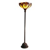 LIAISON Tiffany-style 1 Light15 Victorian Torchiere Floor Lamp Shade