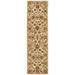 SAFAVIEH Antiquity Carmella Floral Bordered Wool Runner Rug Gold 2 3 x 10