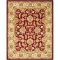 SAFAVIEH Heritage Valery Traditional Wool Area Rug Red/Ivory 4 x 6