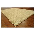 SAFAVIEH Manhattan Coriander Solid Wool Area Rug Ivory 4 x 6