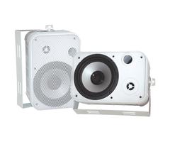 Pyle PD-WR50W White 6 1/2 in Indoor/Outdoor Speakers