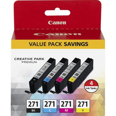 Canon CLI-172 4-Pack Ink Cartridges - Black/Cyan/Yellow/Magenta - 0390C005