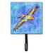 Caroline's Treasures Pelican Bird Wall Hook Metal in Blue | 6.25 H x 4.25 W x 0.65 D in | Wayfair 8377SH4