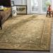 SAFAVIEH Antiquity Carmella Floral Bordered Wool Area Rug Olive/Gold 6 x 6 Round