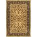 White/Yellow 30 x 0.3 in Area Rug - American Home Rug Co. Tabriz Oriental Hand Tufted Wool Beige/Gold/Black Area Rug Wool | 30 W x 0.3 D in | Wayfair
