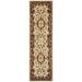 SAFAVIEH Classic Chedomir Floral Wool Runner Rug Ivory/Green 2 3 x 8