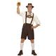 "BAVARIAN MAN" (lederhosen, shirt,socks, hat) - (S)