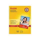 Kodak 8.5â€� x 11â€� Premium Photo Paper â€“ Gloss - 50 Sheets/Pack