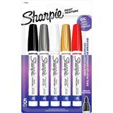 Sharpie Oil Based Paint Marker Assorted Colors Pack of 5