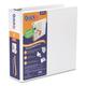 Stride Inc Round Ring Binders 3 White 88050