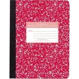 Roaring Spring Wide Ruled Hard Cover Composition Book 9.75 x 7.5 100 Sheets Marble Assorted Colors 100 Sheets - 200 Pages - Printed - Sewn/Tapebound - Both Side Ruling Surface - Ruled Red Margin -