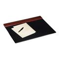 Rolodex Wood Tone Desk Pad Mahogany 24 x 19