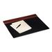 Rolodex Wood Tone Desk Pad Mahogany 24 x 19