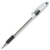 Pentel R.S.V.P. Refillable Ballpoint Pen 1 mm Medium Tip Black Ink Clear Barrel Pack of 12