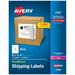 Avery Shipping Labels TrueBlock Technology Permanent Adhesive 8-1/2 x 11 100 Labels (5165)