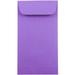 JAM Paper & Envelope No. 7 Coin Envelopes 3 1/2 x 6 1/2 Violet Purple 25/Pack