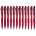 Pentel Twist-erase Click Mechanical Pencil - #2 Pencil Grade - 0.5 Mm Lead Size - Red Transparent Barrel - 1 Each (PD275TB)