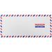 JAM #10 Airmail Envelopes 4 1/8 x 9 1/2 White 100/Pack