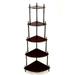 Ore International 47.5 Cherry 5-Tier Corner Stand