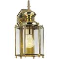 Progress Lighting - One Light Wall Lantern - Outdoor - BrassGUARD Lantern -