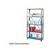 Safco 6266 Commercial Steel Shelving Unit 5 Shelves 75.00 H x 36.00 W x 18.00 D Dark Gray