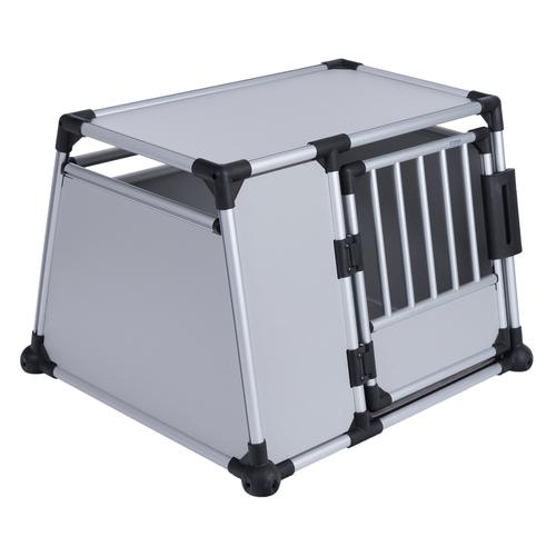 Trixie Transportbox Aluminium L, 93x81x64cm für Hunde