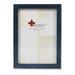 Lawrence Frames Lawrence Frames 5x7 Blue Wood Picture Frame - Gallery Collection
