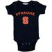 Infant Navy Syracuse Orange Arch & Logo Bodysuit