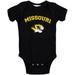 Infant Black Missouri Tigers Arch & Logo Bodysuit