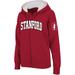 Women's Stadium Athletic Cardinal Stanford Arched Name Full-Zip Hoodie
