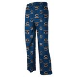 Chicago Bears Preschool Allover Logo Flannel Pajama Pants - Navy Blue
