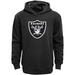 Las Vegas Raiders Youth Primary Logo Team Color Fleece Pullover Hoodie - Black