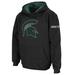 Youth Stadium Athletic Black Michigan State Spartans Big Logo Pullover Hoodie