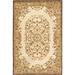 SAFAVIEH Heritage Cleves Traditional Wool Area Rug Beige/Green 5 x 8