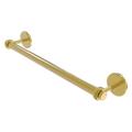 Allied Brass Satellite Orbit Two 18" Wall Mounted Towel Bar Metal in Yellow | 3 H x 3.9 D in | Wayfair 7251T/18-PB