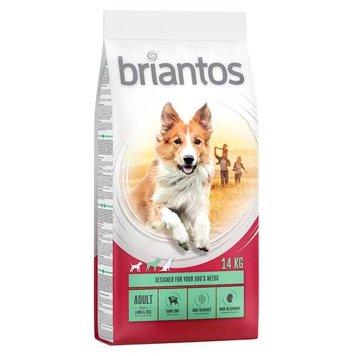 2x14kg Adult Lamm & Reis briantos Hundefutter trocken