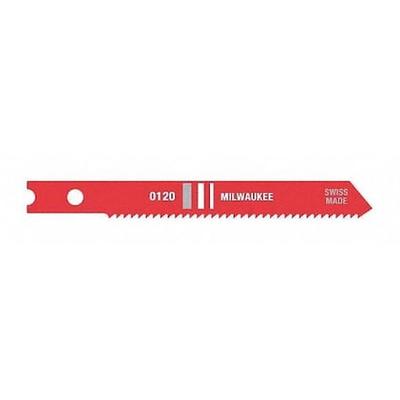 MILWAUKEE TOOL 48-42-0120 2-3/4" 18 TPI High Speed Steel Jig Saw Blade (5 PK)