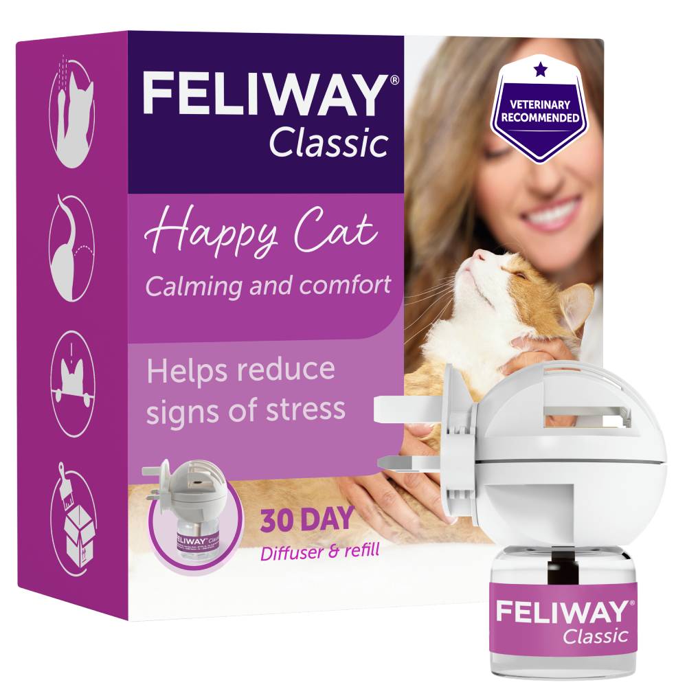 Feliway Diffuser & 48ml Vial Cat Calming Treatment