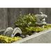 Campania International 2 Piece Tranquility Garden Statue Set Concrete, Copper in Green | 5 H x 7.25 W x 3 D in | Wayfair LS-115-VE