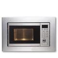 Cookology IM20LSS Integrated Built In Microwave 20 Litre Capacity, Frame Included with Auto Defrost, Child Lock and 8 Auto Programs - In Stainless Steel