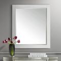 Avanity White 28" x 32" Decorative Vanity Mirror