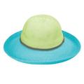 Wallaroo Women's Victoria Two-toned Sun Hat - UPF50+ Sun Protection (Adjustable & Packable) - Lime/Turquoise